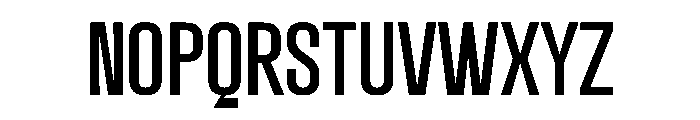 Minder Regular Font UPPERCASE