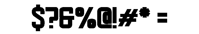 Mindera Regular Font OTHER CHARS