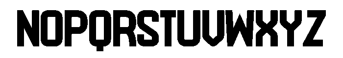 Mindera Regular Font UPPERCASE