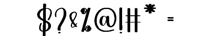 Mindsed Font OTHER CHARS