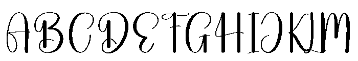 Mindsed Font UPPERCASE
