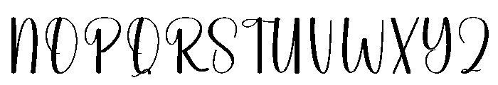 Mindsed Font UPPERCASE