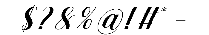 Minela Font OTHER CHARS