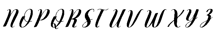 Minela Font UPPERCASE
