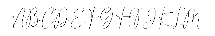Minette-Regular Font UPPERCASE