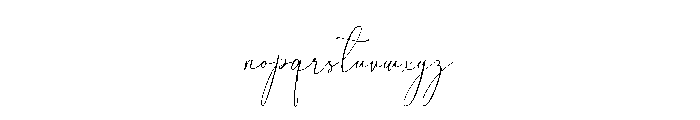 Minette-Regular Font LOWERCASE