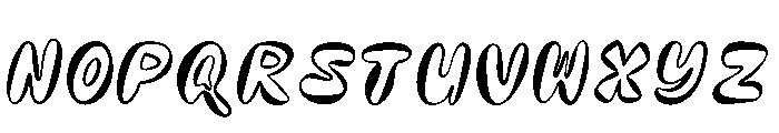 Minggo Plays Font LOWERCASE
