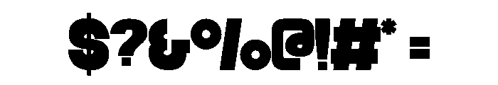 Mini Bold Regular Font OTHER CHARS