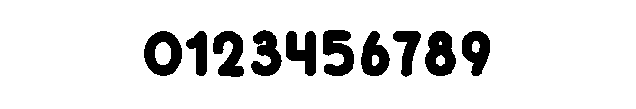 Mini Book Font OTHER CHARS