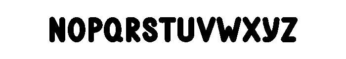 Mini Book Font LOWERCASE