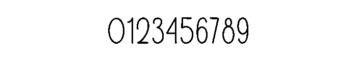 Mini Fridge Font OTHER CHARS