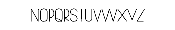 Minibeach Font LOWERCASE
