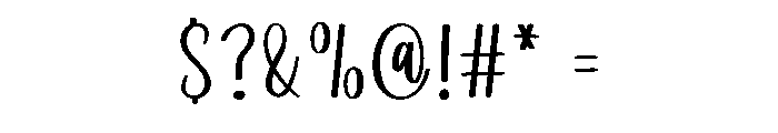Minigirl Font OTHER CHARS