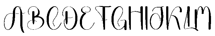 Minigirl Font UPPERCASE