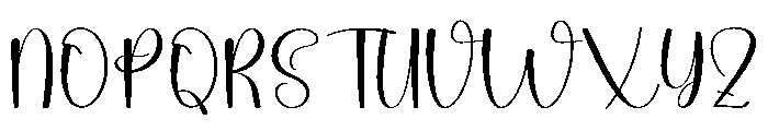 Minigirl Font UPPERCASE