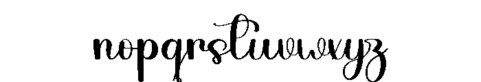 Minigirl Font LOWERCASE