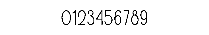 Minilist Font OTHER CHARS