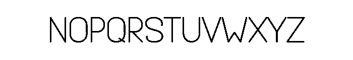 Minilist Font LOWERCASE