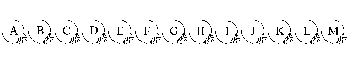 Minimal Bloom Monogram FONT