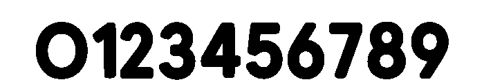 Minimal Bold Regular Font OTHER CHARS