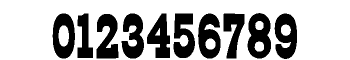 Minimal Cowboy Regular Font OTHER CHARS