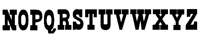 Minimal Cowboy Regular Font LOWERCASE