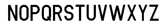 Minimal Pixel Regular Font LOWERCASE