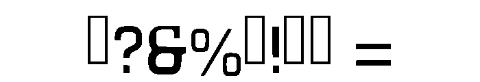 Minimal Vintage Regular Font OTHER CHARS