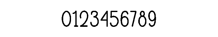 Minimalist Arknights Font OTHER CHARS