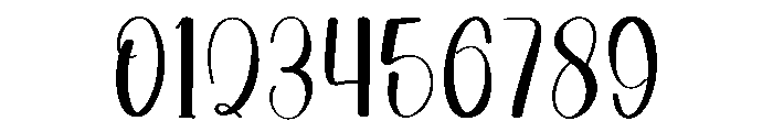 Minimalist Birthday Font OTHER CHARS