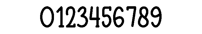 Minimalist Handwritt Font OTHER CHARS