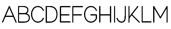 Minimalist Lemonade Font UPPERCASE