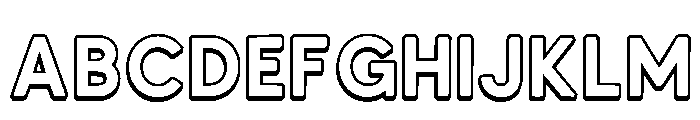 Minimalist Outline Regular FONT