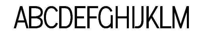 Minimalist Restaurant Regular Font UPPERCASE