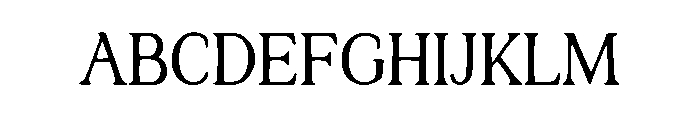 Minimally Serif FONT