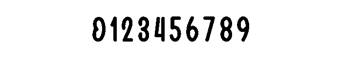 Minimals Outline Font OTHER CHARS