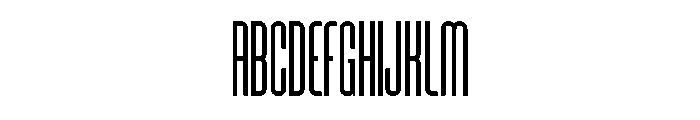 Minimize Regular Font UPPERCASE