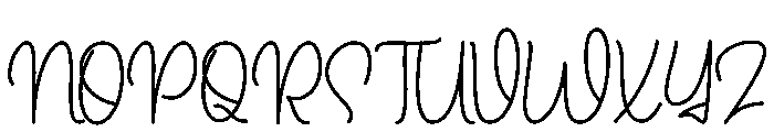 Minister Font UPPERCASE