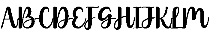 Minky Font UPPERCASE