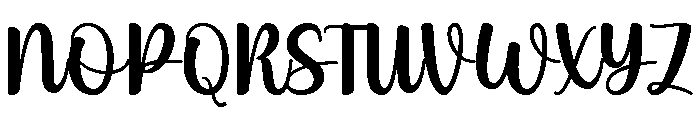 Minky Font UPPERCASE