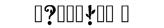 Minni Regular Font OTHER CHARS