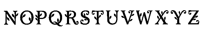 Minni Regular Font UPPERCASE