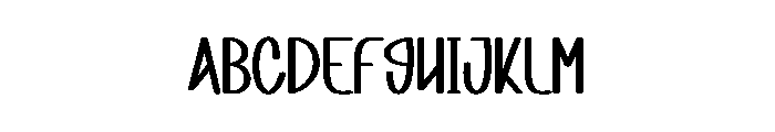 Minstar Holiday Font UPPERCASE