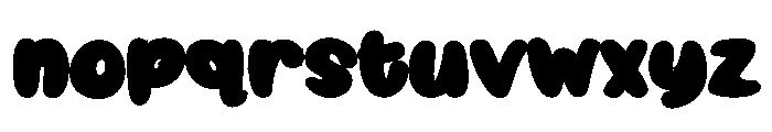 Mint Ice Cream CF Font LOWERCASE