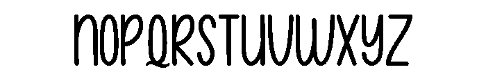 Mint Lemon Serif Regular Font LOWERCASE
