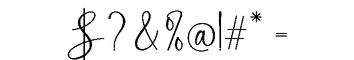 Mint Lemon Signature Regular Font OTHER CHARS