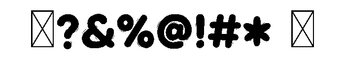 Mint Meadow Font OTHER CHARS