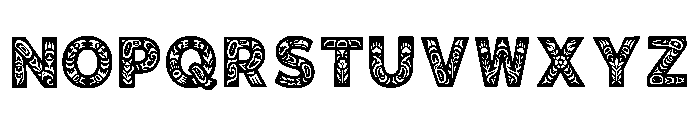 Mint Regular Font UPPERCASE