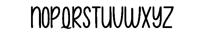 MintLemonSerif-Regular Font UPPERCASE