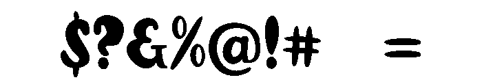 Miok Font OTHER CHARS